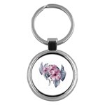 flower5 Key Chain (Round)