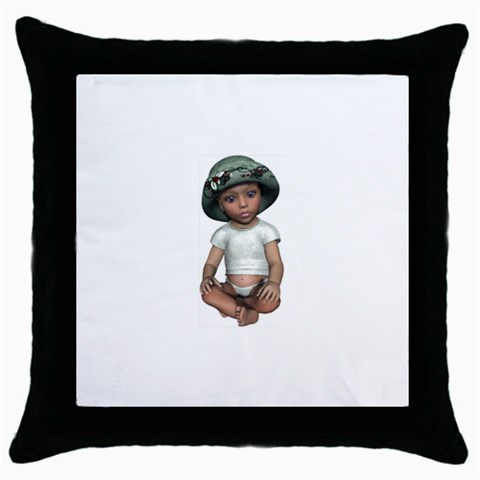 Baby Throw Pillow Case from ArtsNow.com Front