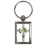 Cross 2 Key Chain (Rectangle)