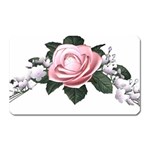 Pink Rose 2 Magnet (Rectangular)