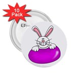 Bunny 2.25  Button (10 pack)