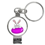 Bunny Nail Clippers Key Chain