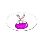 Bunny Sticker (Oval)