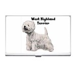 West Highland Terrier Westie Business Card Holder