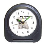 West Highland Terrier Westie Travel Alarm Clock