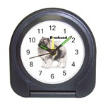 Keeshond Travel Alarm Clock