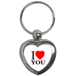 I Love You Key Chain (Heart)