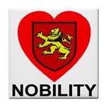 Nobility (The Lion Heart) Tile Coaster