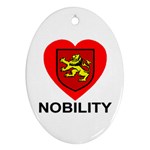 Nobility (The Lion Heart) Ornament (Oval)