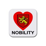 Nobility (The Lion Heart) Rubber Coaster (Square)