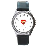 Imperial Lions Heart Round Metal Watch