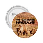 Yellowstone National Park Grizzly Bears 2.25  Button