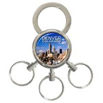 Denver, Colorado 3-Ring Key Chain