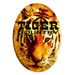 Tiger Country Ornament (Oval)