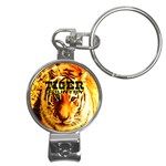 Tiger Country Nail Clippers Key Chain