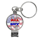 All American Guy Nail Clippers Key Chain