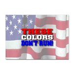 These Colors Don t Run Sticker A4 (10 pack)