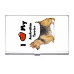 I Love My Australian Terrier Business Card Holder