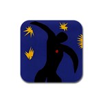 Icarus Matisse Rubber Square Coaster (4 pack)