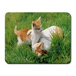mom and baby Small Mousepad