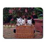 West Highland white terriers Small Mousepad