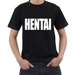 hentai Men s T-Shirt (Black)