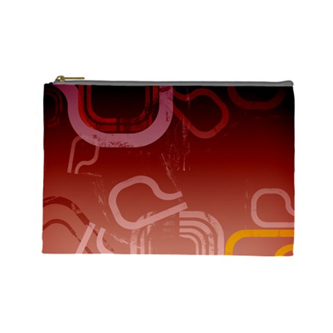 Urban Grunge Abstract 1 Cosmetic Bag (Large) from ArtsNow.com Front