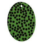 Cheetah Ornament (Oval)