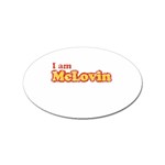 I am McLovin Superbad Sticker Oval (10 pack)