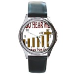 Can You Hear Me Now Christian T Shirt 445x300  1399264863 24016 Round Metal Watch