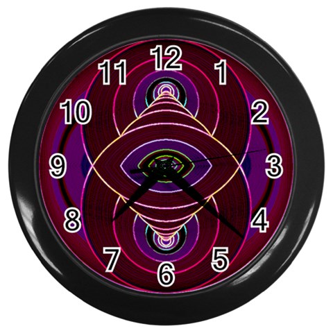 Correspondence Wall Clock (Black) from ArtsNow.com Front