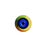 Eerie Psychedelic Eye 1  Mini Button