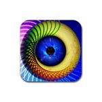 Eerie Psychedelic Eye Drink Coaster (Square)