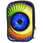 Eerie Psychedelic Eye Compact Camera Leather Case
