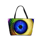 Eerie Psychedelic Eye Large Shoulder Bag