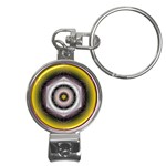 Metatrons Cube Nail Clippers Key Chain