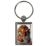 Lion Tiger Key Chain (Rectangle)
