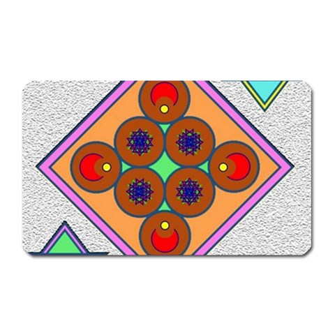 Sacred Mosaic Magnet (Rectangular) from ArtsNow.com Front