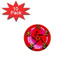5 Elements 1  Mini Button (10 pack) 