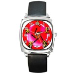 5 Elements Square Metal Watch