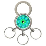 YinYang 3-Ring Key Chain