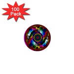 Sri Yantra 1  Mini Button (100 pack) 