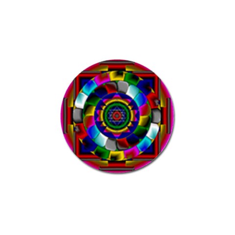 Sri Yantra Golf Ball Marker (10 pack) from ArtsNow.com Front