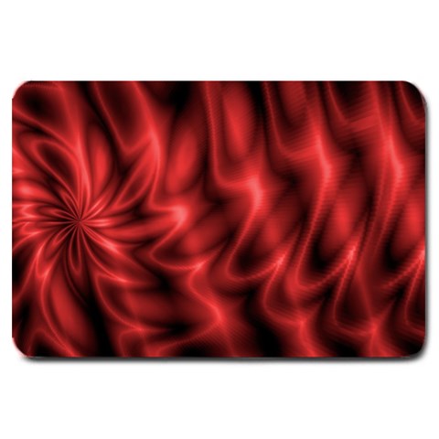 Red Swirl Large Doormat from ArtsNow.com 30 x20  Door Mat