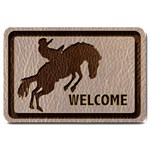 Leather-Look Rodeo Large Doormat