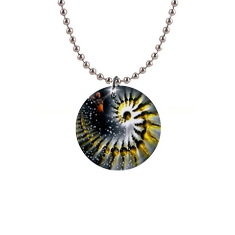 Celestial Goddess 1  Button Necklace from ArtsNow.com Front