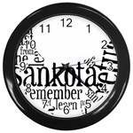 Sankofashirt Wall Clock (Black)