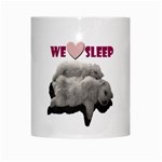 We Love Sleep White Mug