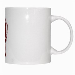 Red Dragon  White Mug from ArtsNow.com Right
