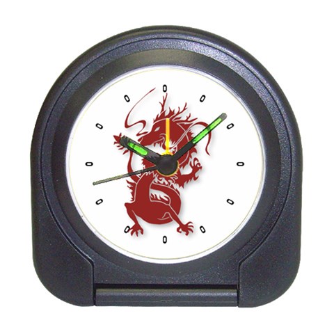 Red Dragon  Travel Alarm Clock from ArtsNow.com Front